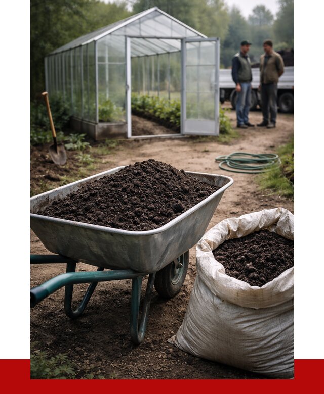 Чернозем для теплицы в Дивногорске с доставкой от 1517 р. | ПРОНЕРУДДвн