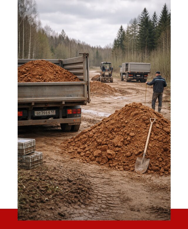 Глина и суглинки в Дивногорске от 4550 р. за куб | ПРОНЕРУДДвн