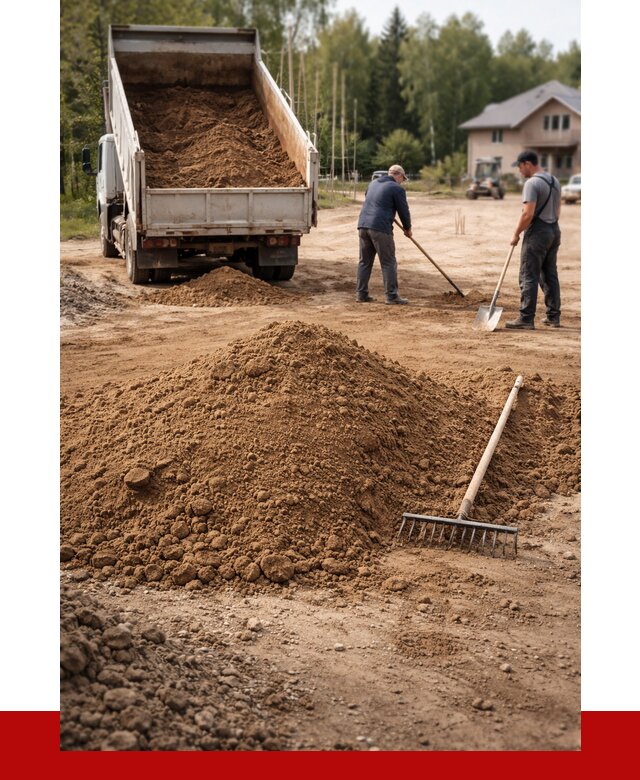 Суглинок для планировки в Дивногорске с доставкой от 4246 р. | ПРОНЕРУДДвн