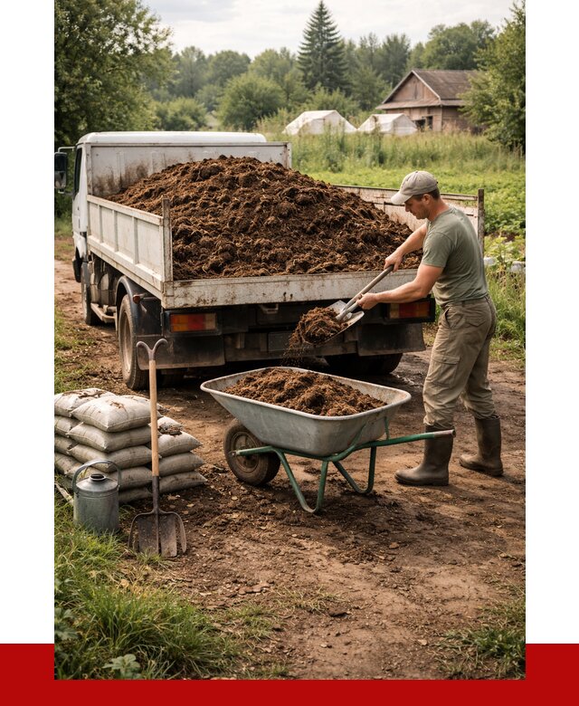 Купить коровий навоз с доставкой в Дивногорске от 1820 р. | ПРОНЕРУДДвн