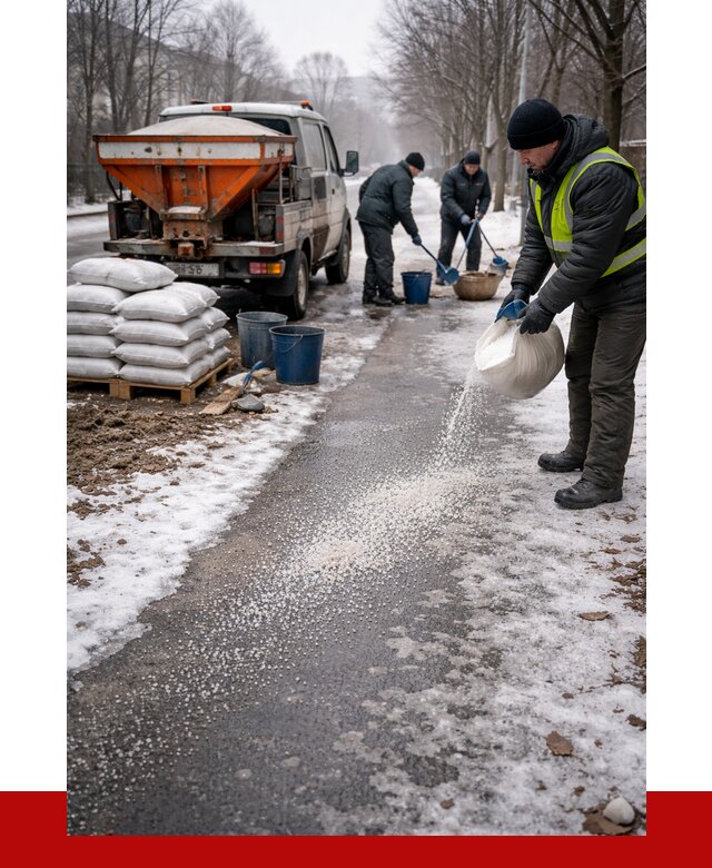 Реагент против гололеда в Дивногорске с доставкой от 4550 р. | ПРОНЕРУДДвн