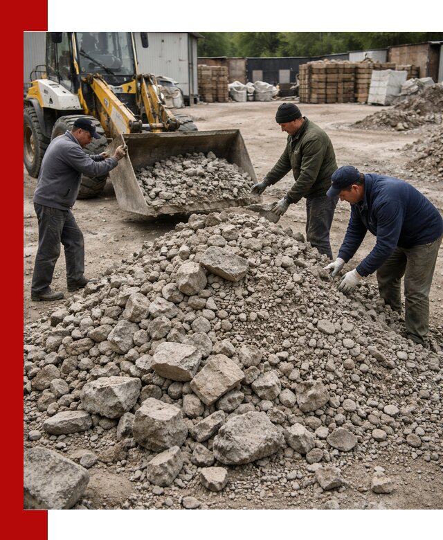 Демонтаж и вывоз бой бетона в Дивногорске