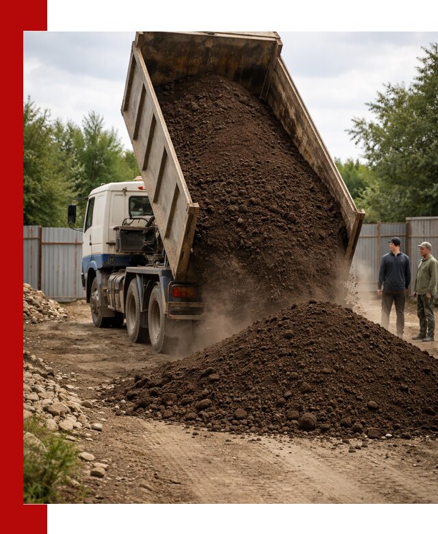 Доставка самосвалом 10 кубов в Дивногорске быстро и надёжно