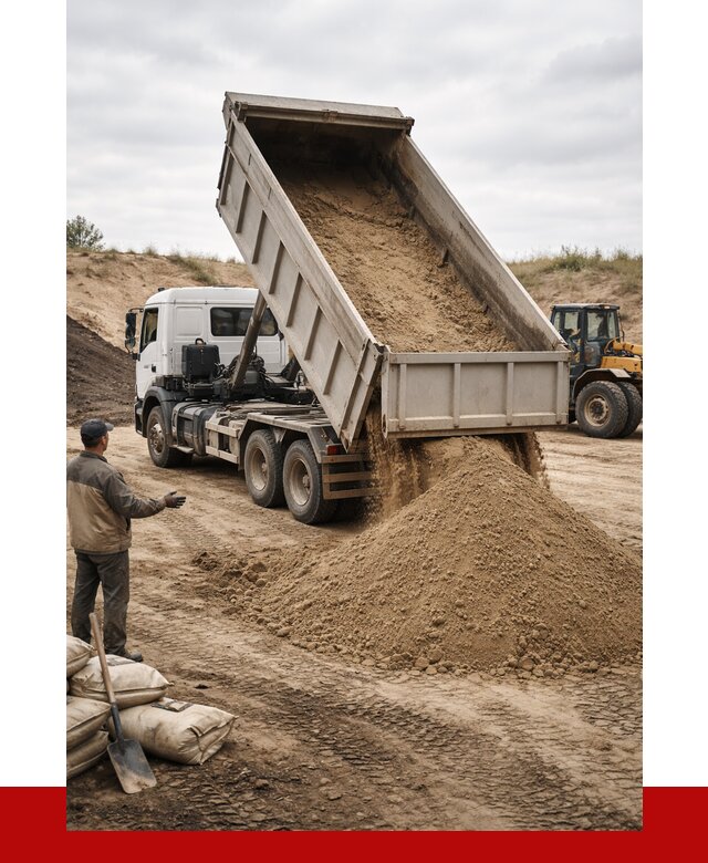 Доставка самосвалом 20 кубов в Дивногорске от 7583 р. | ПРОНЕРУДДвн