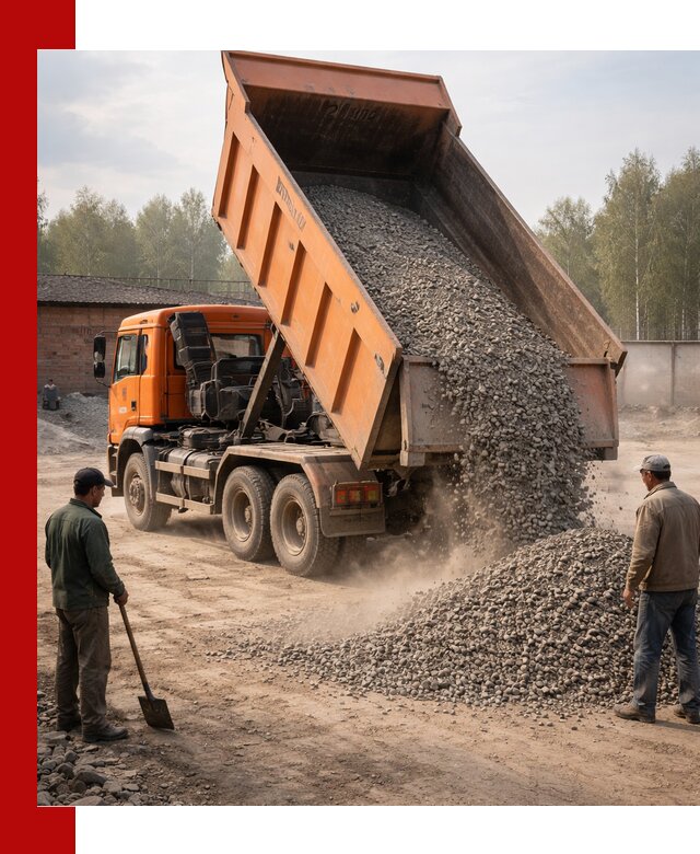 Доставка самосвалом 20 м3 в Дивногорске быстро и надежно