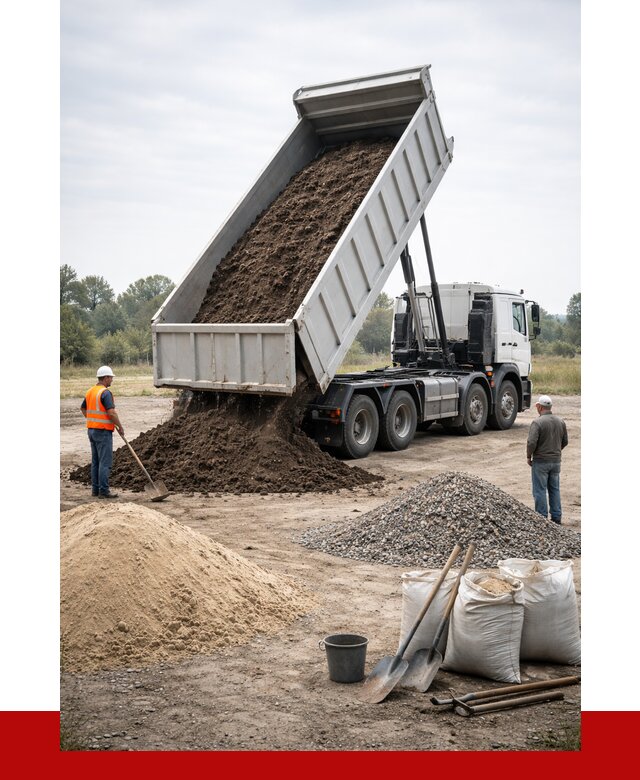 Доставка самосвалом 30 кубов в Дивногорске от 8594 р. | ПРОНЕРУДДвн