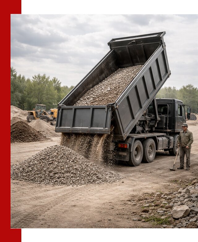 Доставка самосвалом 30 м3 по выгодным ценам в Дивногорске