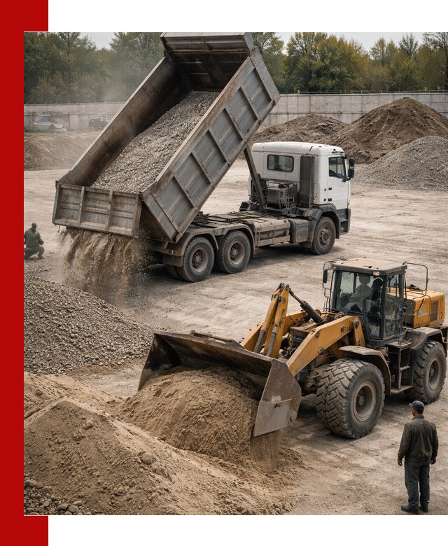 Перевозка сыпучих грузов самосвалами и бортовыми в Дивногорске