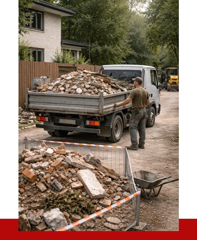 Вывоз строительного мусора с погрузкой в Дивногорске от 7583 р | ПРОНЕРУДДвн